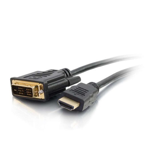 C2G 42514 câble vidéo et adaptateur 1 m HDMI DVI-D Noir