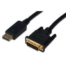ASSMANN Electronic AK-340306-020-S câble vidéo et adaptateur 2 m DisplayPort DVI-D Noir ASSMANN Electronic AK-340306-020-S câble vidéo et adaptateur 2 m DisplayPort DVI-D Noir