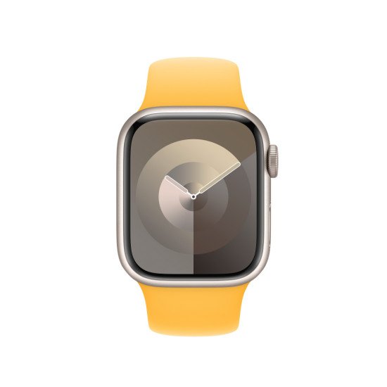 Apple MWMQ3ZM/A accessoire intelligent à porter sur soi Bande Jaune Fluoroélastomère