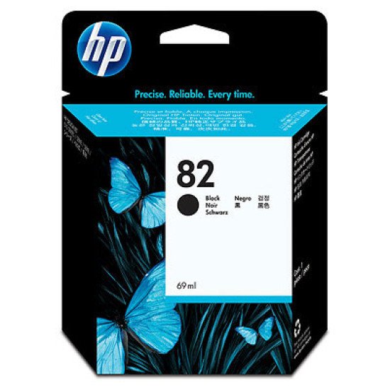 HP 82 / CH565A Cartouche encre / Noir HP 82 / CH565A Cartouche encre / Noir