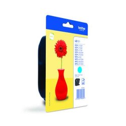 Brother LC-121C Cartouche d'encre Original Cyan 1 pièce(s)