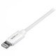 StarTech.com Câble Apple Lightning vers USB pour iPhone, iPod, iPad - 1 m Blanc