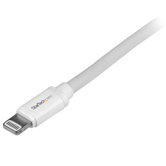 StarTech.com Câble Apple Lightning vers USB pour iPhone, iPod, iPad - 2 m Blanc