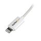 StarTech.com Câble Apple Lightning vers USB pour iPhone, iPod, iPad - 2 m Blanc