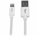 StarTech.com Câble Apple Lightning vers USB pour iPhone, iPod, iPad - 2 m Blanc StarTech.com Câble Apple Lightning vers USB pour iPhone, iPod, iPad - 2 m Blanc