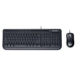 Microsoft Wired Desktop 600 clavier USB QWERTZ DE Noir