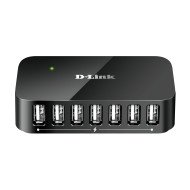 D-Link DUB-H7 hub & concentrateur USB 2.0 Type-B D-Link DUB-H7 hub & concentrateur USB 2.0 Type-B