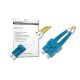Digitus DK-2932-02 câble de fibre optique 2 m LC SC Jaune