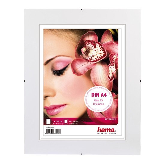 Hama Clip-Fix Transparent Cadre pour une seule photo