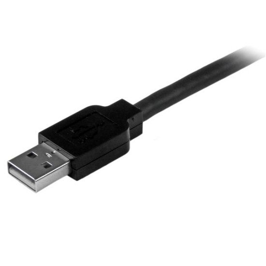 StarTech.com Câble USB Actif A vers B 15 m - M/M - Noir