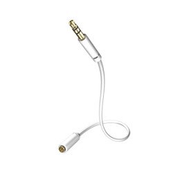 Inakustik 00310505 câble audio 5 m 3,5mm Blanc Inakustik 00310505 câble audio 5 m 3,5mm Blanc