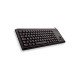 CHERRY G84-4400 TRACKBALL KEYBOARD Clavier filaire miniature, trackball, PS2, noir, AZERTY - FR