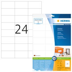 HERMA 8644 étiquette à imprimer Blanc Imprimante d'étiquette adhésive HERMA 8644 étiquette à imprimer Blanc Imprimante d'étiquette adhésive