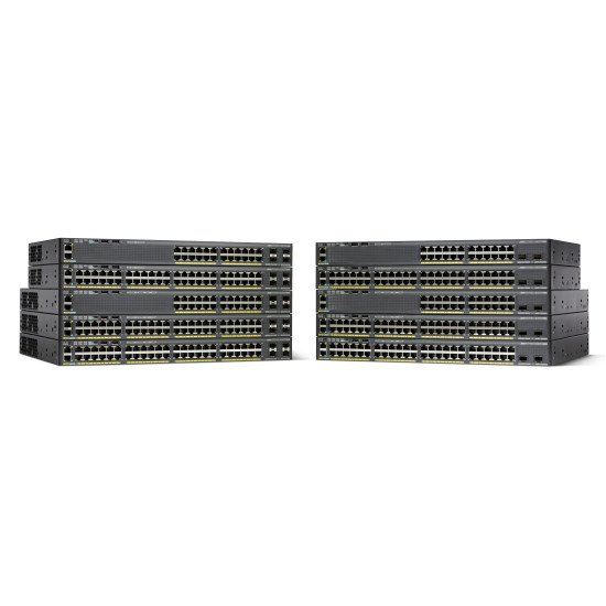 Cisco Catalyst 2960-X Switch Gigabit Ethernet Noir 48 ports Cisco Catalyst 2960-X Switch Gigabit Ethernet Noir 48 ports