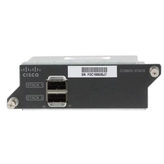 Cisco C2960X-STACK, Refurbished module de commutation réseau Cisco C2960X-STACK, Refurbished module de commutation réseau