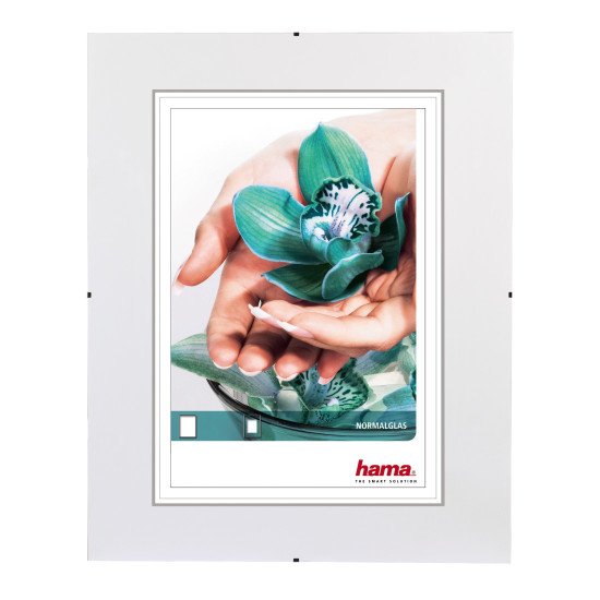 Hama Clip-Fix Transparent Cadre pour une seule photo