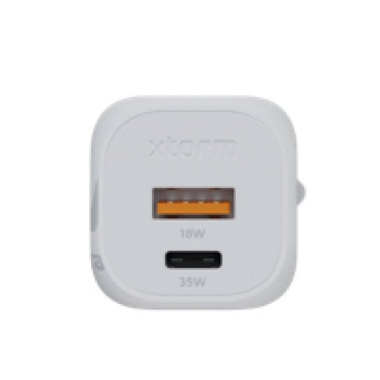 Xtorm X35BC0 chargeur d'appareils mobiles Universel Blanc Secteur Charge rapide Intérieure
