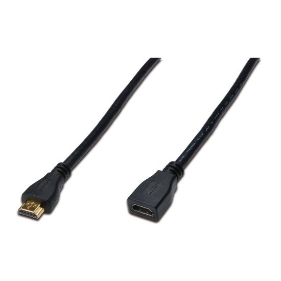ASSMANN Electronic HDMI 1.4 5m câble HDMI HDMI Type A (Standard) Noir