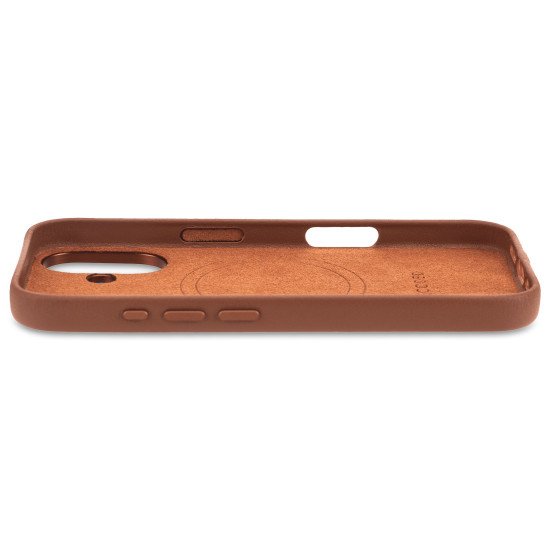Decoded Leather Case coque de protection pour téléphones portables 15,5 cm (6.1") Housse Marron