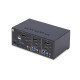 StarTech.com Commutateur KVM 2 Ports DisplayPort et HDMI, 4K 60Hz, 1 Moniteur HDMI et 1 Moniteur DP, Switch KVM 2 Ports, Hub USB 5Gbps 2 Ports, 2 Ports USB HID, Conforme TAA StarTech.com Commutateur KVM 2 Ports DisplayPort et HDMI, 4K 60Hz, 1 Moniteur HDMI et 1 Moniteur DP, Switch KVM 2 Ports, Hub USB 5Gbps 2 Ports, 2 Ports USB HID, Conforme TAA