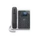 POLY Edge E220 téléphone fixe Noir 4 lignes IPS
