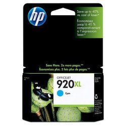 HP 920XL / CD972AE#BGX Cartouche encre / Cyan HP 920XL / CD972AE#BGX Cartouche encre / Cyan