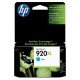 HP 920XL / CD972AE#BGX Cartouche encre / Cyan