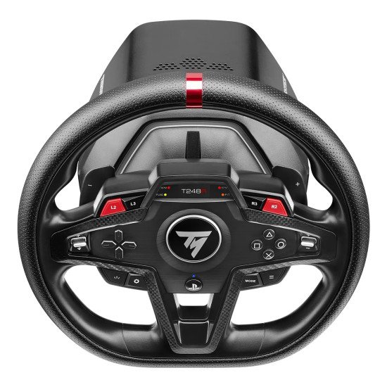 Thrustmaster T248R Charbon USB Volant + pédales PC, PlayStation 4, PlayStation 5
