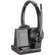 POLY Savi 8220 Casque Avec fil &sans fil Arceau Bureau/Centre d'appels Bluetooth Noir