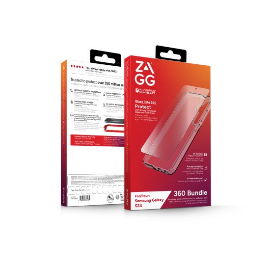 InvisibleShield Glass Elite 360 (Bundle) coque de protection pour téléphones portables