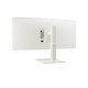 LG 38BR85QC-W écran PC 96,5 cm (38") 3840 x 1600 pixels UltraWide Quad HD+ LCD Blanc