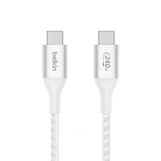 Belkin CAB015bt2MWH câble USB 2 m USB 2.0 USB C Blanc Belkin CAB015bt2MWH câble USB 2 m USB 2.0 USB C Blanc