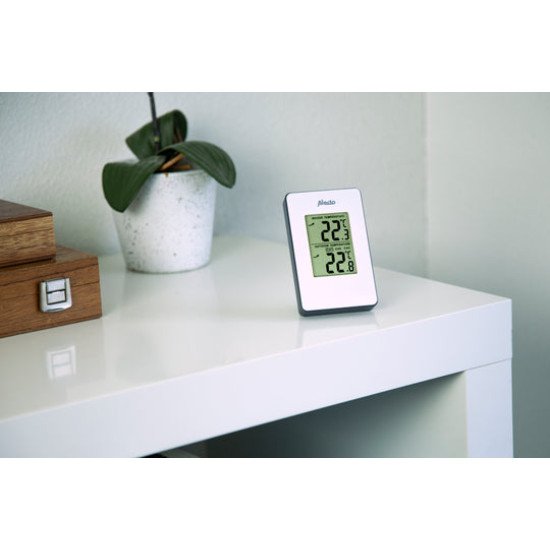 Alecto WS-1050 station météo numérique Blanc LCD Batterie