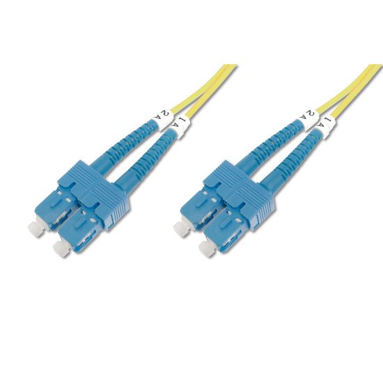 Digitus DK-2922-05 câble de fibre optique 5 m SC Jaune