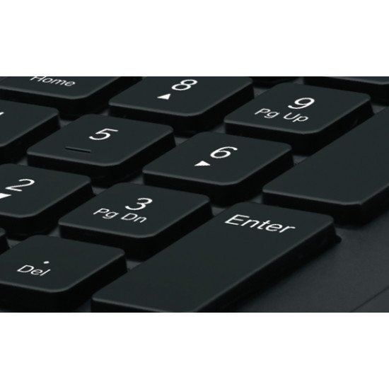 Logitech K280e Clavier USB Noir QWERTY US