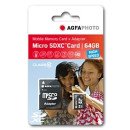 AgfaPhoto 64GB MicroSDXC 64 Go Classe 10