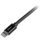 StarTech.com Câble Apple Lightning vers USB pour iPhone, iPod, iPad - 2 m Noir