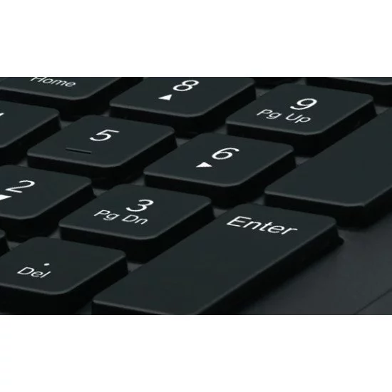 Logitech K280e Clavier USB Noir AZERTY FR Logitech K280e Clavier USB Noir AZERTY FR