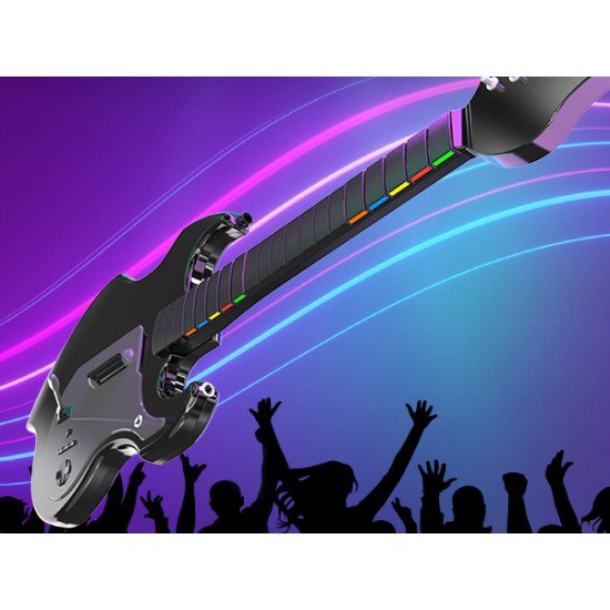 PDP Riffmaster Noir, Gris Guitare Analogique/Numérique PC, Xbox One, Xbox Series S, Xbox Series X