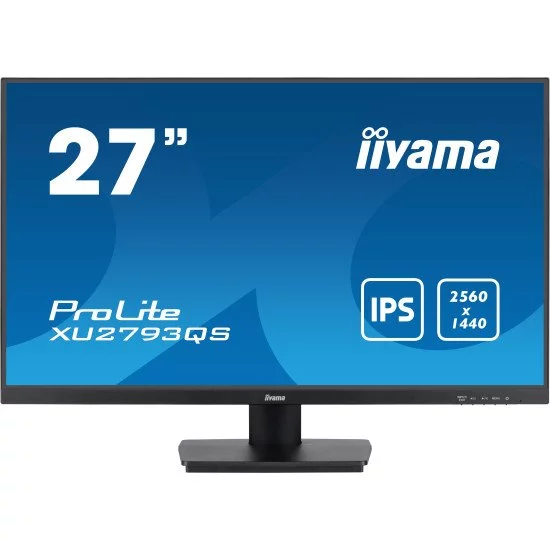 iiyama ProLite XU2793QS-B7 écran PC 68,6 cm (27") 2560 x 1440 pixels 4K Ultra HD LED Noir iiyama ProLite XU2793QS-B7 écran PC 68,6 cm (27") 2560 x 1440 pixels 4K Ultra HD LED Noir