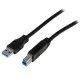 StarTech.com Câble Certifié USB 3.0 A vers B 1 m - M/M - Cordon USB3 SuperSpeed USB A USB B StarTech.com Câble Certifié USB 3.0 A vers B 1 m - M/M - Cordon USB3 SuperSpeed USB A USB B