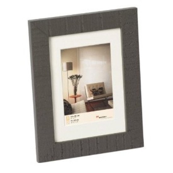 Walther Design Home Gris Cadre pour une seule photo