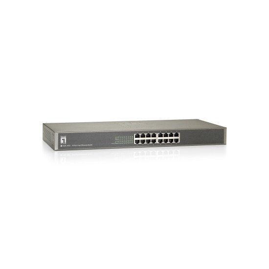 LevelOne FSW-1650 commutateur réseau Non-géré Fast Ethernet (10/100) Gris