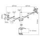 Newstar FPMA-D1330DWHITE support bureau Newstar FPMA-D1330DWHITE support bureau
