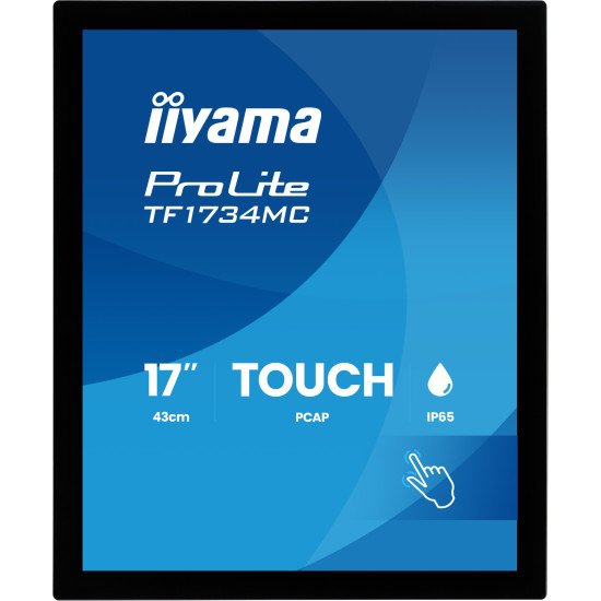 iiyama ProLite TF1734MC-B8X écran PC 43,2 cm (17") 1280 x 1024 pixels Écran tactile