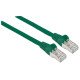 Intellinet Câble patch réseau Cat6A, 0,5 m, vert, cuivre, S/FTP, LSOH/LSZH, PVC, RJ45, contacts plaqués or, anti-accroc, avec manchon, garantie à vie