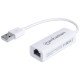 Manhattan Adaptateur Fast Ethernet USB-A, réseau 10/100 Mbit/s, 480 Mbit/s (USB 2.0), RJ45, blanc, garantie 3 ans