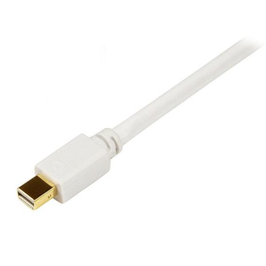 StarTech.com Adaptateur Mini DisplayPort vers DVI - Câble Mini DP / DVI-D 1080p / 1920x1200 - Blanc 1,8 m