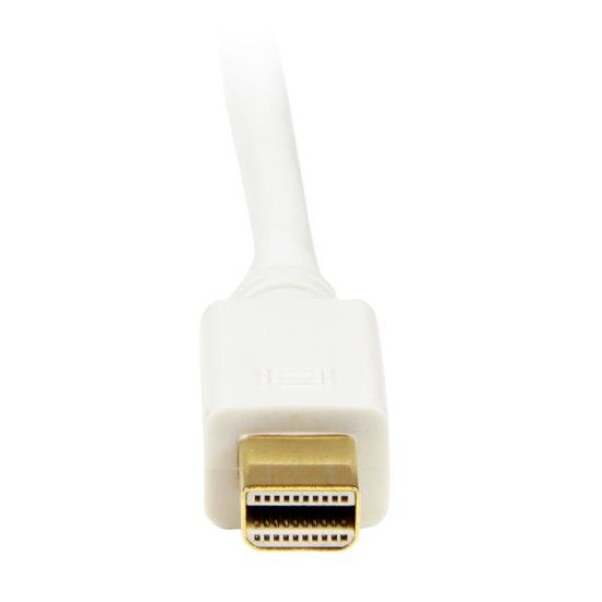 StarTech.com Adaptateur Mini DisplayPort vers DVI - Câble Mini DP / DVI-D 1080p / 1920x1200 - Blanc 1,8 m
