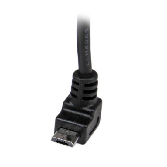 StarTech.com Câble Micro USB 1 m - A vers Micro B coudé 90° vers le haut